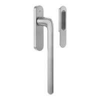 Rounded Lift and Slide Pull in Satin Chrome by Colombo Design