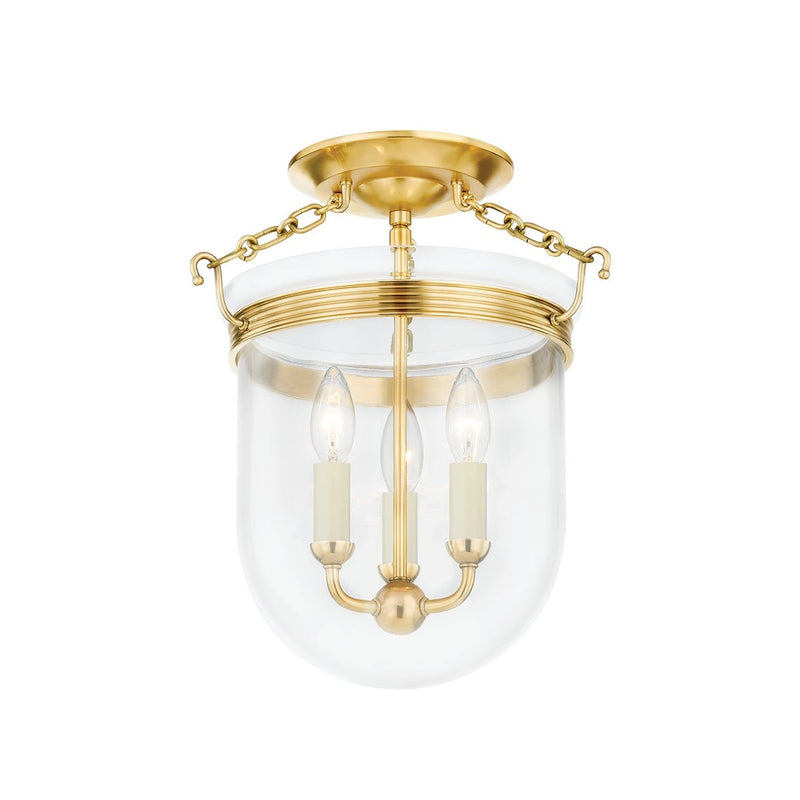 Rousham Semi Flush by Hudson Valley