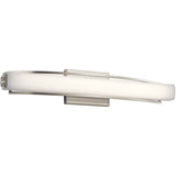 Rowan Vanity Light Brushed Nickel By Kichler