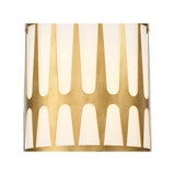 Royston Drum Pendant 17'' Antique Gold
