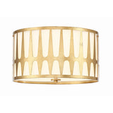 Royston Flush Mount 18'' Antique Gold