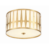 Royston Flush Mount 18'' Antique Gold