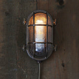 Ruben Small Oval Bulkhead Wall Light