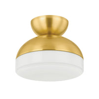 Rue Flush Mount - Aged Brass
