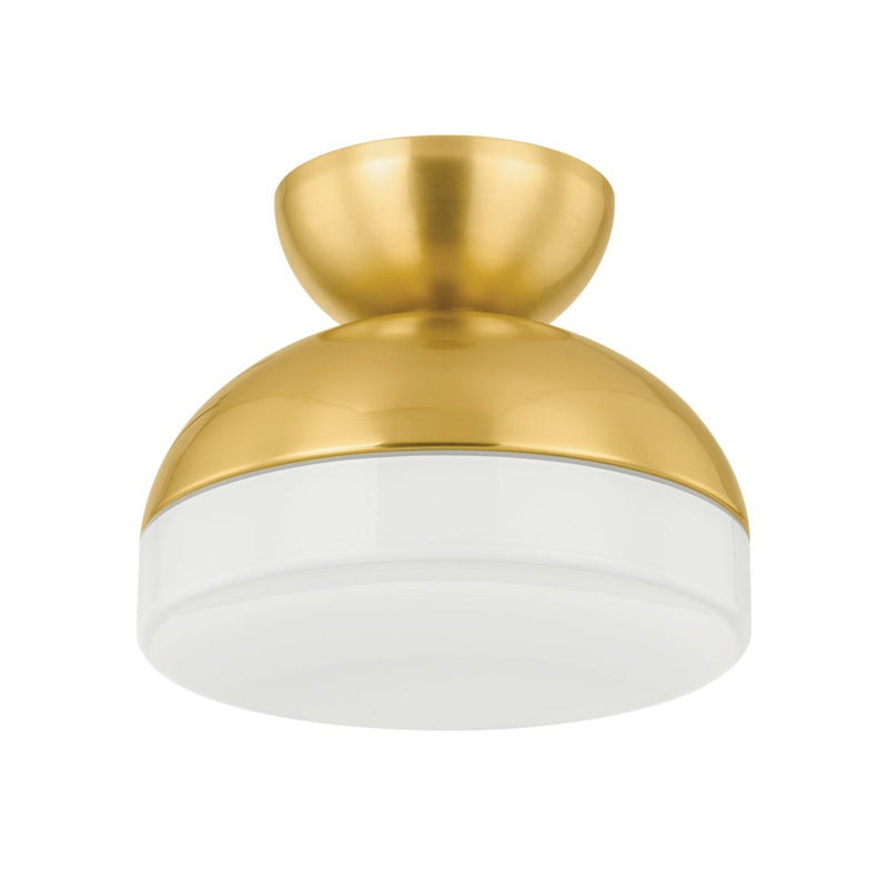 Rue Flush Mount - Aged Brass