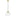 Rumi Single Light Pendant - Medium, Lacquered Brass