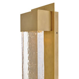 Rune Wall Mount Lantern - Large, Heritage Brass