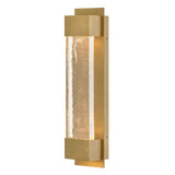 Rune Wall Mount Lantern - Medium, Heritage Brass