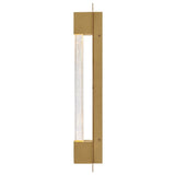 Rune Wall Mount Lantern - Medium, Heritage Brass