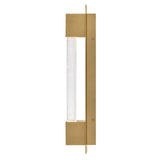 Rune Wall Mount Lantern - Small, Heritage Brass