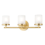 Ryan Bath and Vanity Light - Aged Brass