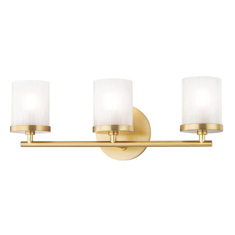 Ryan Bath and Vanity Light - Aged Brass