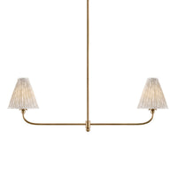 Ryle Linear Suspension - Patina Brass