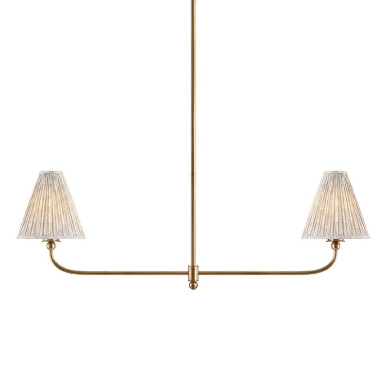 Ryle Linear Suspension - Patina Brass