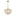 Rylee Chandelier 16.5'' Antique Gold Clear