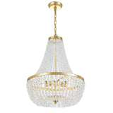 Rylee Empire Chandelier 18.75" Antique Gold
