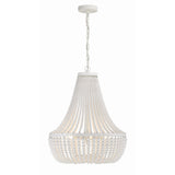 Rylee Empire Chandelier 18.75" Matte White