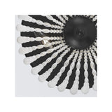 Rylee Flush Mount 12.5'' Matte Black