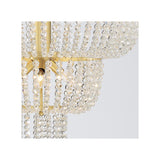 Rylee Tiered Chandelier 24.75" Antique Gold