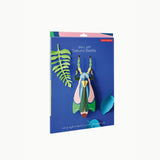 Sakura Beetle Wall Art, flat-pack packaging