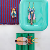 Sakura Beetle Wall Art, styled in an interior