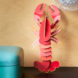 Lobster Wall Art, styled in an interior