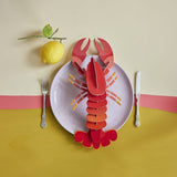 Lobster Wall Art, styled in an interior