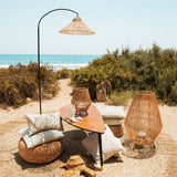 Sisine Table Lamp - on a beach terrace