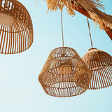 Sisine Portable Pendant Light - with Reona and Bossa under a pergola