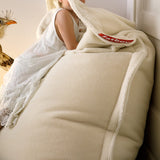 Original Slim Teddy Bean Bag - Off White, close view