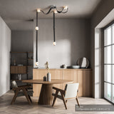 SNAPS LED Linear Suspension lifestyle view by Hubbardton Forge