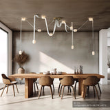 SNAPS LED Chandelier lifestyle view by Hubbardton Forge