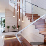 SNAPS LED Chandelier lifestyle view by Hubbardton Forge