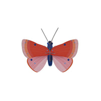 Speckled Copper Butterfly Wall Art