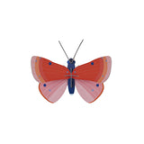 Speckled Copper Butterfly Wall Art
