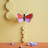 Speckled Copper Butterfly Wall Art, styled in an interior