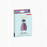 Striped Wing Beetle Wall Art, flat-pack packaging