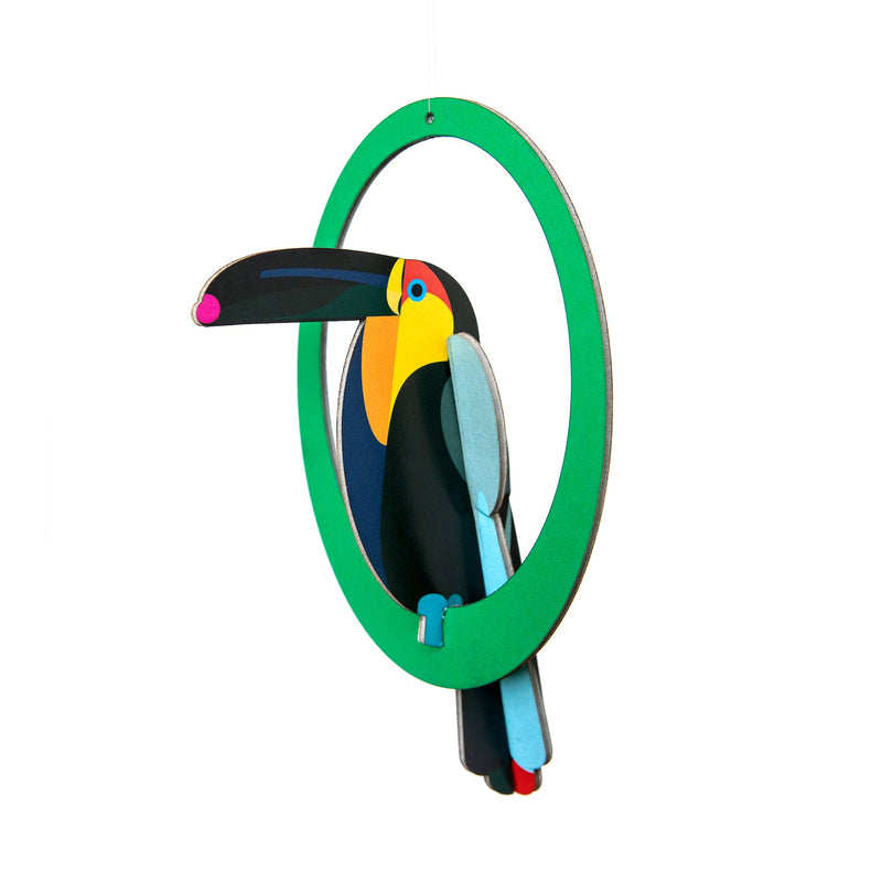 Swinging Toucan Pop-Out Card