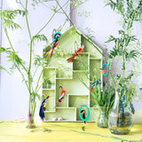 Swinging Toucan Pop-Out Card, styled in an interior