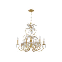 Sadie Chandelier 29'' Antique Gold
