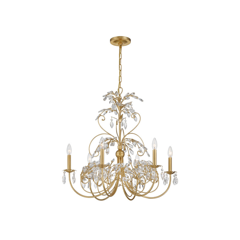 Sadie Chandelier 29'' Antique Gold