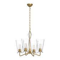 Salem Chandelier — Brushed Gold