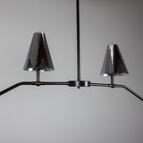 Salvador Chandelier Matte Black