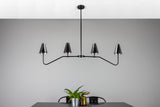 Salvador Chandelier Matte Black
