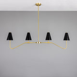 Salvador Chandelier - Satin Brass