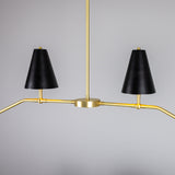 Salvador Chandelier - Satin Brass