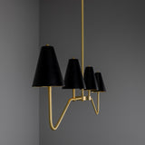 Salvador Chandelier - Satin Brass