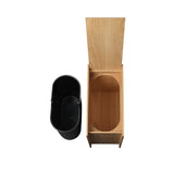 Sama Wooden Bin detailed view 2