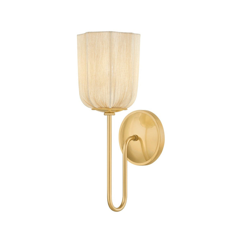 Samantha Wall Sconce - Aged Brass