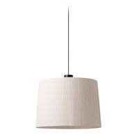 Samba Pendant Small Black and Beige Ribbon by Faro Barcelona